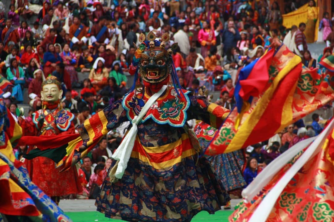 Photo from the Thimphu Festival Tour journey in Bhutan