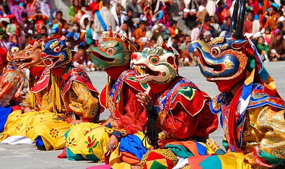 Photo from the Thimphu Festival Tour journey in Bhutan